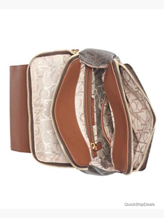 Vegan Leather Flap Backpack with Anti-Theft Pocket main image 4